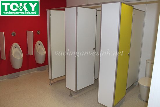 vách ngăn vệ sinh compact và cách sử dụng